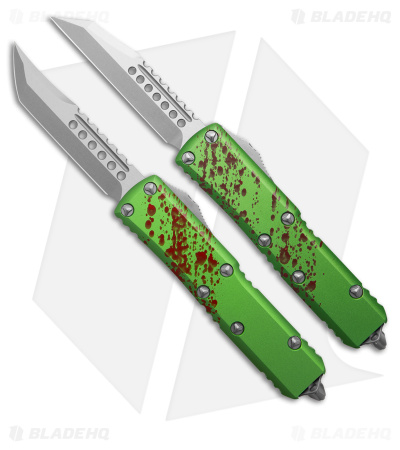 Microtech UTX-85 Storm Trooper Hellhound + Warhound OTF Automatic Knife Set