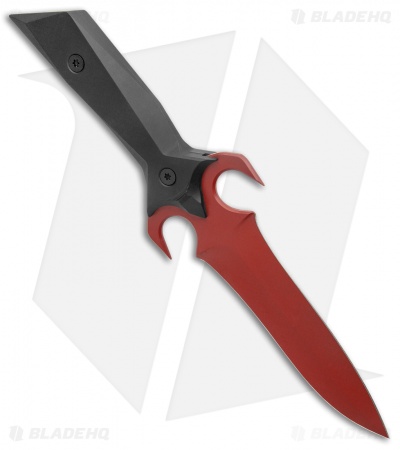 Paragon A-2 Fighter Knife Dagger Aluminum Red - Blade HQ