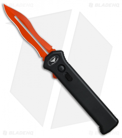 Paragon Para X OTF Torch Automatic Knife Smooth Black (3.5" Orange)