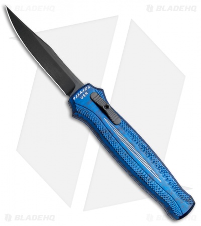 Piranha Rated-R D/A OTF Automatic Knife Blue (3.5
