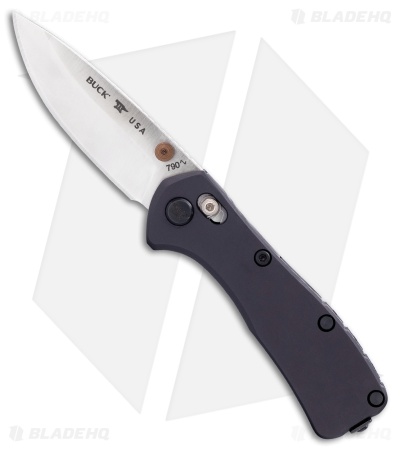 Buck 790 Mini Range Elite Crossbar Lock Knife Black Al (2.6