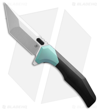 Arcane Design Necronaut V3 Liner Lock Knife Blue/Black Ti (3.5" Satin)