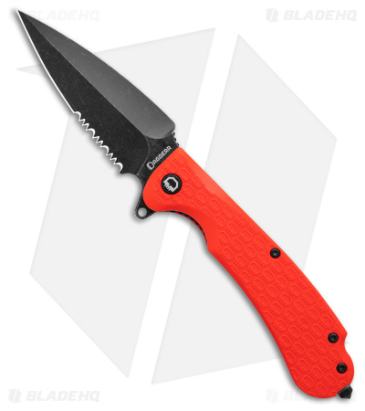 Daggerr Knives Urban2 Liner Lock Knife Orange FRN (3.5