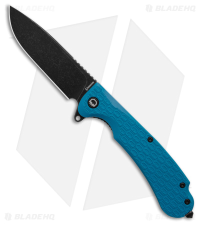 Daggerr Knives Wocket Liner Lock Knife Blue FRN (3.5" BW) WKFRNBLUBW