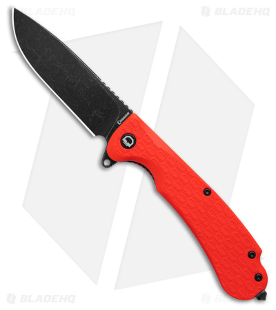 Daggerr Knives Wocket Liner Lock Knife Orange FRN (3.5" BW) WKFRNRNGBW
