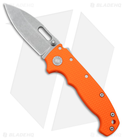 Demko Knives MG AD20S Slicer Shark-Lock Knife Orange G-10 (3.6