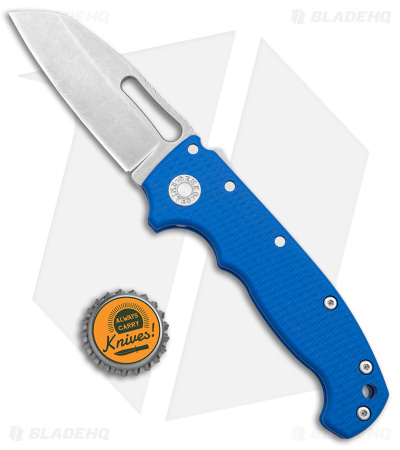 Demko Knives MG AD20S Shark-Lock Blue G-10 (SW) - Blade HQ