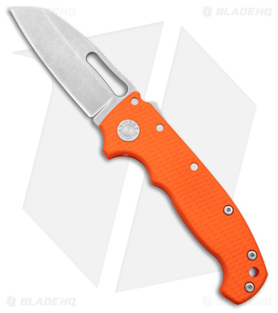 Demko Knives MG AD20S SSF Shark-Lock Knife Orange G-10 (3.6