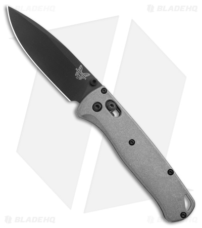 Flytanium SW Titanium Scales + Benchmade Bugout Knife (3.24" Black)
