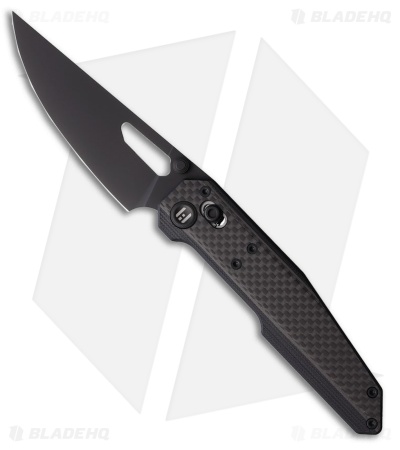 HIGHTRON Sharplyn Axis Lock Knife Black G-10 + Carbon Fiber (3.6