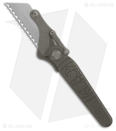 Hawk Knife Designs Shortcut Latch Lock Knife Bronze Titanium (2.2