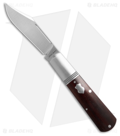 Jack Wolf Knives Gateway Barlow Knife Rosewood (3" Belt Satin)