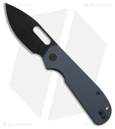 Liong Mah Design EFD Liner Lock Knife Denim G-10 (3.5" Black SW)