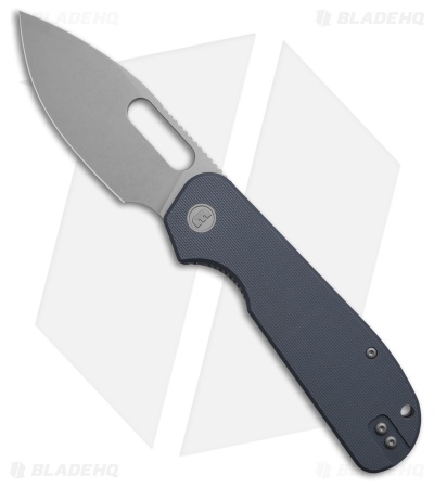 Liong Mah Design EFD Liner Lock Knife Denim G-10 (3.5" Stonewash)