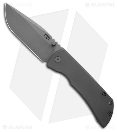 McNees Knives MAC2-3.5 Frame Lock Knife Smooth Matte SW Ti (3.5" Matte SW)