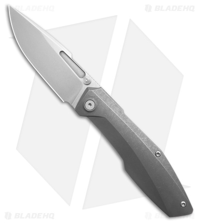 Null Knives Raiden R2 Frame Lock Knife Staticwash Ti (3.3