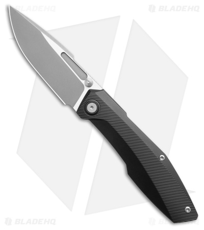Null Knives Raiden R2 Type S Frame Lock Knife Black PVD Ti (3.3