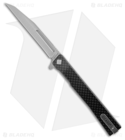 Ocaso Solstice Liner Lock Knife Carbon Fiber Wharncliffe (3.5