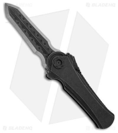 Poikilo Blade AL-Khem Flipper Knife Dark SW Ti (4.6" Dark SW)