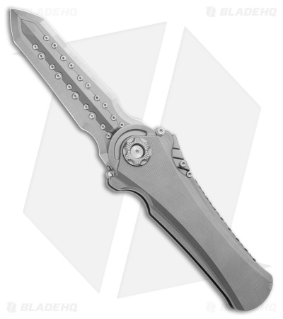 Poikilo Blade AL-Khem Flipper Knife Pearlescent SW Ti (4.6" Pearlescent SW)