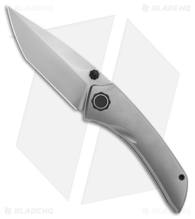 Poikilo Blade Tuna Liner Lock Knife Pearlescent SW Ti (3.4" Pearlescent SW)