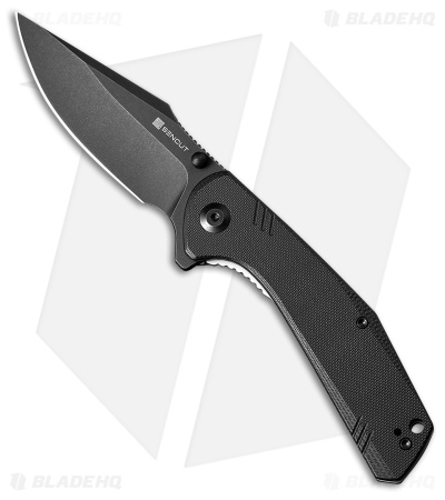 SENCUT Actium Liner Lock Knife OD Green G-10 (3.5" Black SW) SA02E