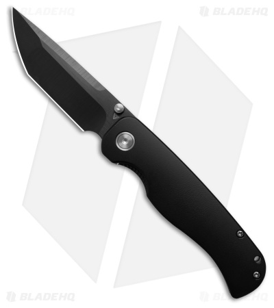 Tuyaknife Wrath V2 Frame Lock Knife Black Titanium (3.4" Black)