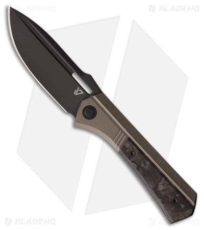 Vanguard Knives Continuum Frame Lock Knife Bronze Ti/CF (3.4