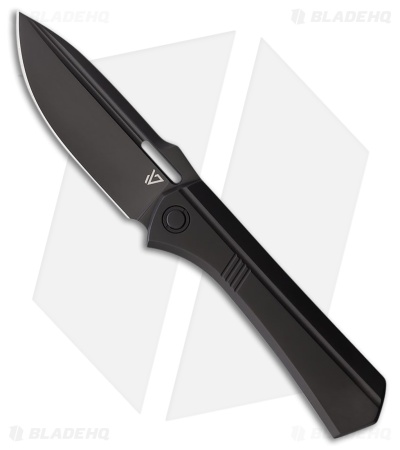 Vanguard Knives Continuum Frame Lock Knife Black Titanium (3.4