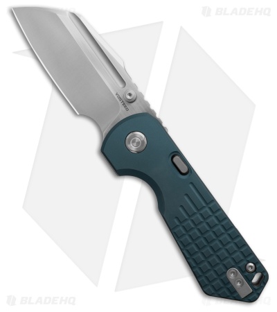 Vosteed Hedgehog Top Liner Lock Knife Blue Aluminum (3" Satin)