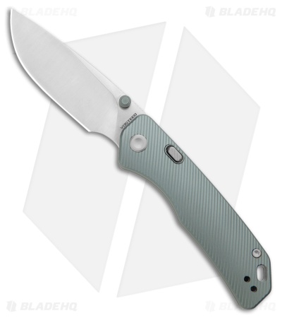 Vosteed Marten Top Liner Lock Knife Gray Aluminum (3" Satin 154CM)