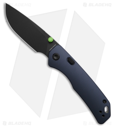 Vosteed Marten Top Liner Lock Knife Purple Aluminum (3" Black)