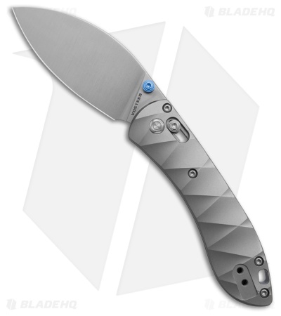 Vosteed Mini Nightshade Crossbar Lock Knife Titanium (2.75" Satin S35VN)