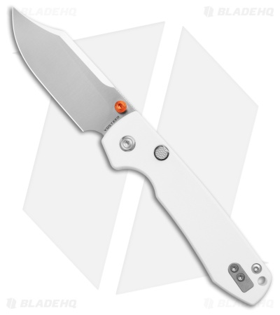 Vosteed Raccoon Top Liner Lock Knife White G-10 (3.4" Satin)