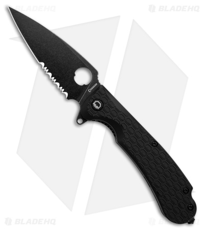 Daggerr Knives Resident Liner Lock Knife Black FRN (3.5" Black)