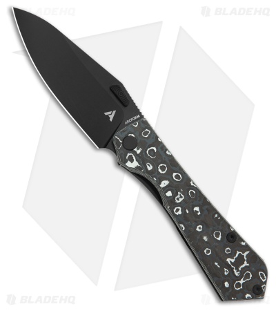 Arcform Theory Frame Lock Knife White Storm Fat Carbon/Black Ti (3.5" DLC)