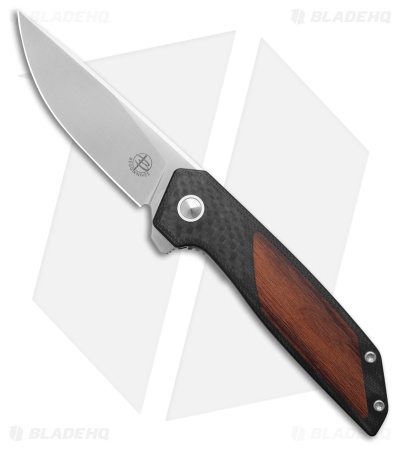 Begg Knives Diamici Liner Lock Knife SS + Black G-10/ Wood (3