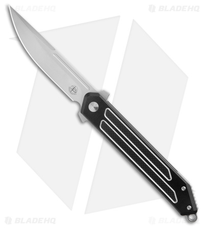 Begg Knives Kwaiken Liner Lock Knife Aluminum Black  (3.5