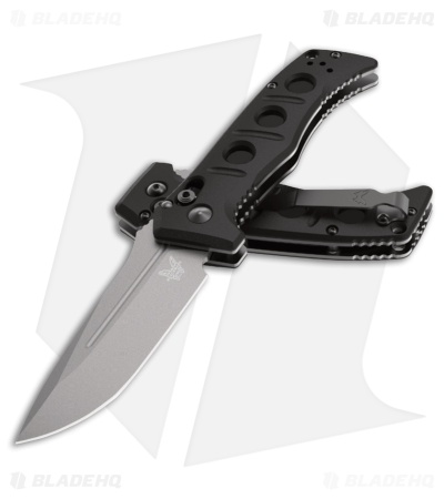 Benchmade Mini Auto Adamas AXIS Lock Knife Black G-10 (3.25