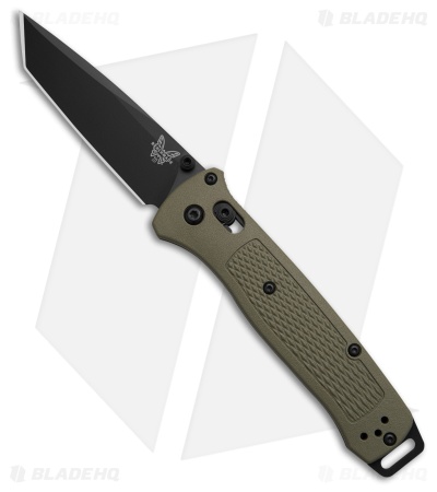 Benchmade Bailout AXIS Lock Knife Ranger Green Grivory (3.4" Cerakote)