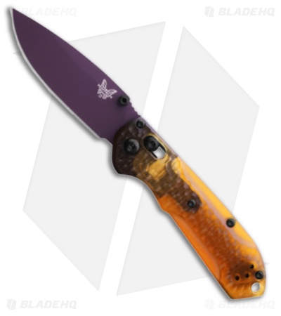 Benchmade Mini Freek 565PL-2501 AXIS Lock Knife Ultem (3" Purple)
