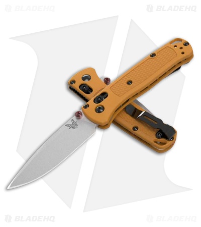 Benchmade Mini Bugout AXIS Lock Knife Daybreak Grivory (2.3" Satin) 533-08