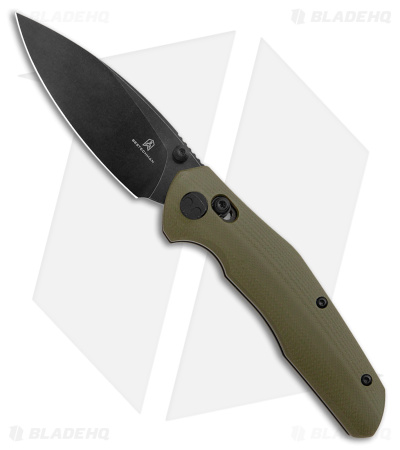 Bestechman Ronan Bar Lock Knife OD Green G-10 (3.25" BSW)
