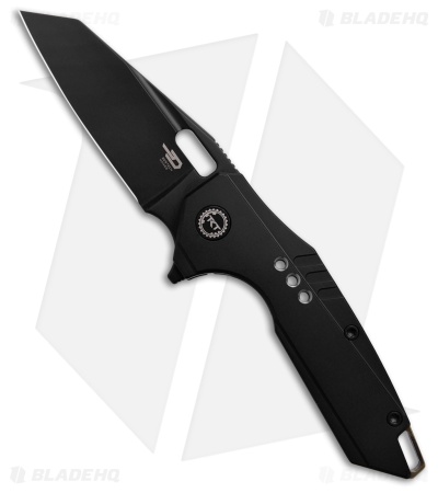 Bestech Knives Nyxie 3 Frame Lock Knife Black Titanium (2.99" Black)