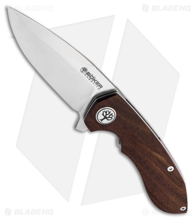Boker Arbolito Wilki G Liner Lock knife Guayacan (3.1" Satin) 01BA3722G