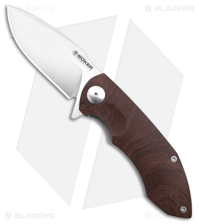 Boker Arbolito Nahuel Liner Lock Knife Guayacan Wood (3.25" Satin) 01BA004*DISC*