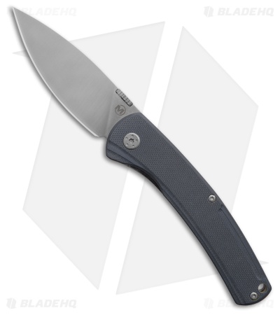 Boker Huayna Drop Point Liner Lock Knife Blue G-10 (3" Satin 440B)