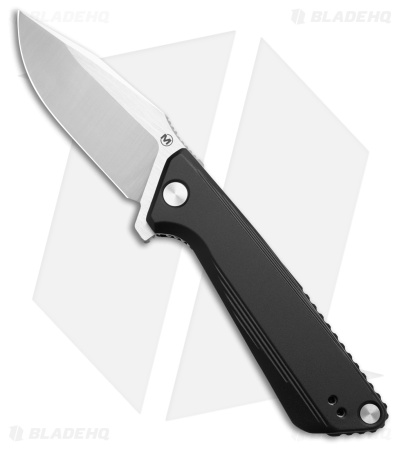 Boker MF.3 Clip Point Frame Lock Knife Black Aluminum (2.8" Satin)