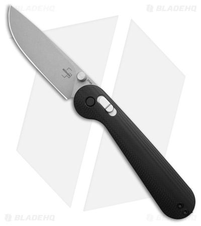 Boker Hebdo Drop Point Crossbar Lock Knife Black G-10 (2.8