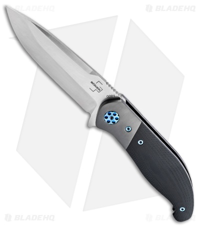 Boker Plus Undertow Liner Lock Knife Black G-10/Titanium (3.42" Satin)